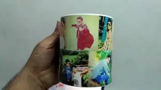 Noozarts 10 photo collage mug