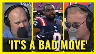 Patriots are a WORSE TEAM without Kayshon Boutte