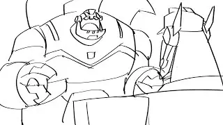 Bulkhead Warns the Autobots (Animatic) - TFA Deleted Scene