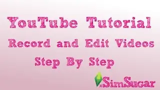 How to Record & Edit Videos for YouTube - FRAPS settings and more!