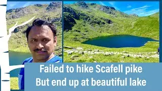 England's Highest Mountain | Scafell Pike HIKING from The Old Dungeon Ghyll, Great Langdale  #hiking