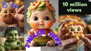 Why is this all emotional 🥹 15 tiny foods ai  