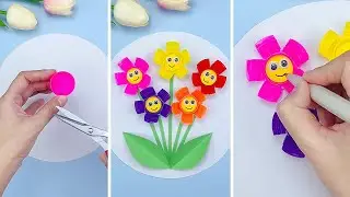 Amazing Flower from Waste Plastic Bottle Caps | HOW TO REUSE PLASTIC | BEST OUT OF WASTE #Shorts