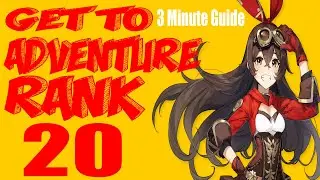 Get To Adventure Rank 20 Explained in 3 minutes - Genshin Impact (New Player Guide)
