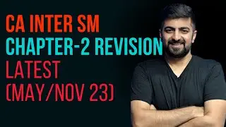CA Inter SM Chapter-2 Revision