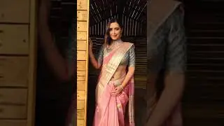 Kerala Saree Navel Expose scene 🔥🔥 // Mallu Girl Navel Exposing video