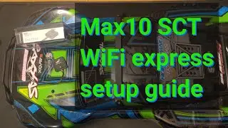 Hobbywing max10 SCT с ключом Wi-Fi Express и руководством по настройке приложения для телефона.