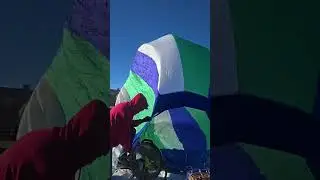 Fire and Ice rc hot air balloon rally Corrales, New Mexico dec. 7 (morning flight)