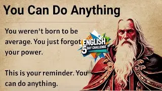 You Can Achieve Anything | English Listening Practice Story 📚
