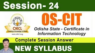 OS-CIT Session 24 (New Syllabus) #microiteducation