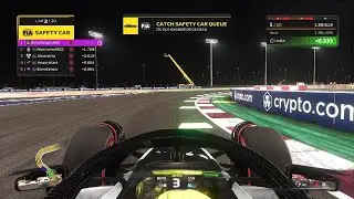 F1 23 safety car deployed and safety car in this lap