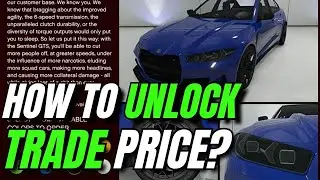 GTA5 | How to unlock trade price for Ubermacht Sentinel GTS
