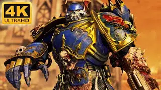 NIGHT LORDS CHAMPION vs Tyranid Swarm - Warhammer 40k: Space Marine 2 (4K, Mod)