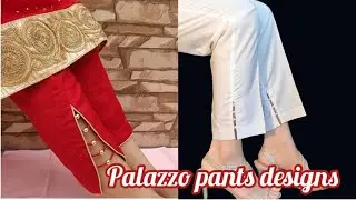 Latest palazzo pants designs 2021// pants designs ideas#pantsdesign