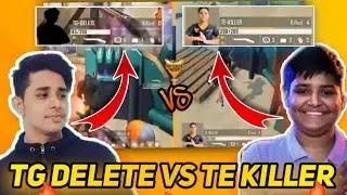 TE killer vs TG delete 😳⚡ #totalgaming #rockyandrdx #gyangaming