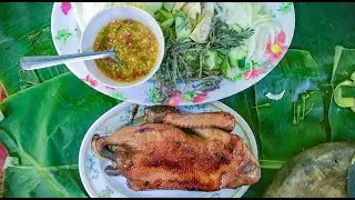 ​Cooking Khmer Food | Cook Roasted​​ Duck-Cook Roasted​​ Duck in countryside