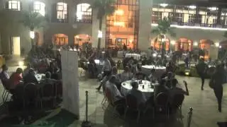 Players of Palestinian football club Ahli Al Khalil in Gaza