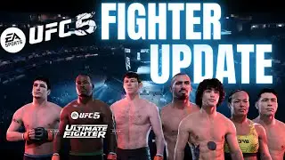 UFC 5 FIGHTER UPDATE - ALL CHANGES IN THE DESCRIPTION + USING THE NEW DIEGO SANCHEZ ALTER EGO