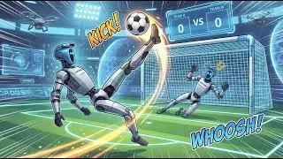 Unitree Robots Training for RoboCup Soccer Competition|宇树机器人踢足球备战Robotcup