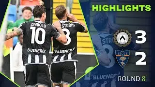 Udinese - Lecce | 3-2 | Highlights | Serie A 2025-26 | udinese lecce