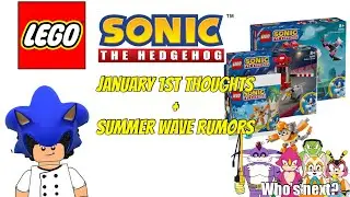 LEGO Sonic the Hedgehog January 2024 sets thoughts + Summer 2024 sets + Predictions