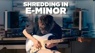 Different Guitar Legends Shred E Minor: SRV, Joe Bonamassa & Eric Johnson