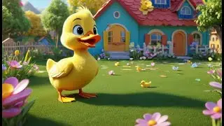 Duckling Wings Go Flap Flap Flap | English Nursery Rhyme | Kids Songs | Baby Musicp