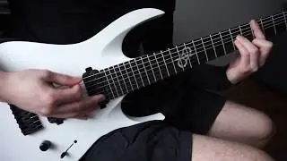 My Solar A 2.7 7 strings guitar test