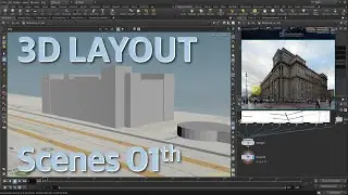 Production Diary #03 &mdash; 3D Layout - Scene 01