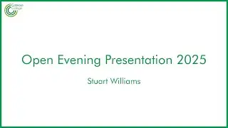 Open Evening Presentation 2025