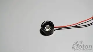 Линза LED Lens 1 3W, 25  2 25x13,5mm