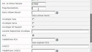 Management flota auto - Adaugare masina