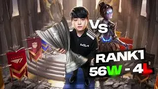 SHOWMAKER vs LE RANK1 CORÉE, il a 56 WIN - 4 LOSE (RECORD 2026)