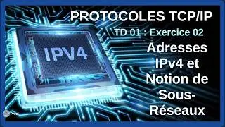 Protocoles TCP/IP : TD01 : Exercice 02 : Adresses IPv4 et Notion de Sous-Réseaux - L2 GTR