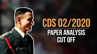 CDS 02 2020 Exam Paper Analysis | Cut Off