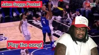JALEN SUGGS POSTER DUNK!! | MAGIC vs NETS | PLAY THE SONG | Reaction