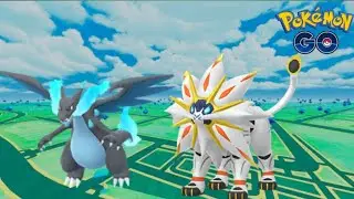 🔴 Hosting LIVE Raids: Solgaleo & Mega Charizard X in #PokemonGO