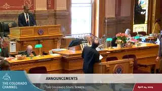 Colorado Senate 2024 Legislative Day 106