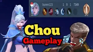 Gameplay Rank Chou Roam Kok Gini Lah Dapet Tim#mobilelegends