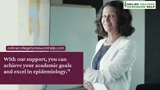 Epidemiology Homework and Assignment Help