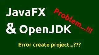 How to fix error when creating javafx project in netbeans - openjdk - add jfxrt.jar