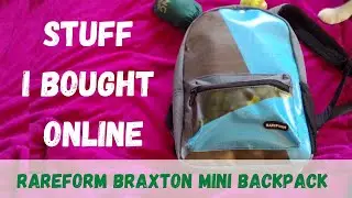 Stuff I Bought Online: Rareform Braxton Mini Backpack Review