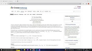 D. Running Miles | Solution | Logic | Codeforces Series | Pupil to Master | (Rating 1700) | 4