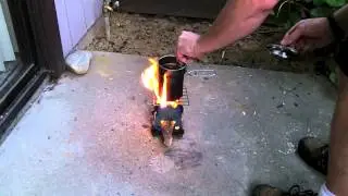 EmberLit Stove not just for backpacking