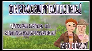 AIR STAR- Uppdatering - Mästarnas ranking och medeltida stallanpassning