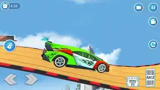 Impossible Car Stunt Mega Ramp Racing 2022 - Crazy Car Driving - Android GamePlay