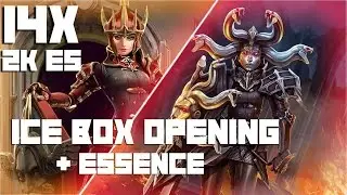 Vainglory - ICE Box Opening x14 : Tracking down Tier 3 Catherine + 2k Essence