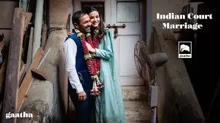 Indian Court Marriage, Sana & Parin, Mumbai