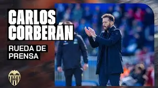 RUEDA DE PRENSA DE CARLOS CORBERÁN POSTERIOR AL GETAFE CF 0 - 1 VALENCIA CF