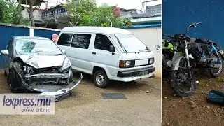 Un énième hit and run laisse le marchand Pritham Nunkoo grièvement brûlé